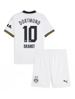 Borussia Dortmund Julian Brandt #10 Dječji Rezervni Dres kompleti 2024-25 Kratak Rukavima (+ kratke hlače)